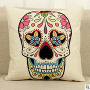 New fabric cushions, skull pattern Milanforme