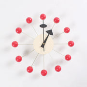 Clock, background wall, wall clock null
