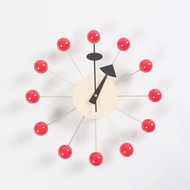Clock, background wall, wall clock null