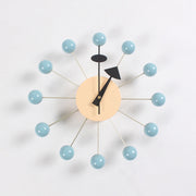 Clock, background wall, wall clock null