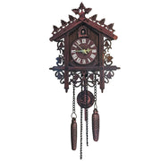 Vintage Wooden Hanging Cuckoo Wall Clock For Living Room Home Restaurant Bedroom Drop Ship null