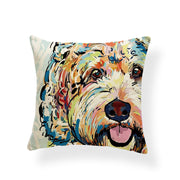 Dog Series Linen Cushions Milanforme