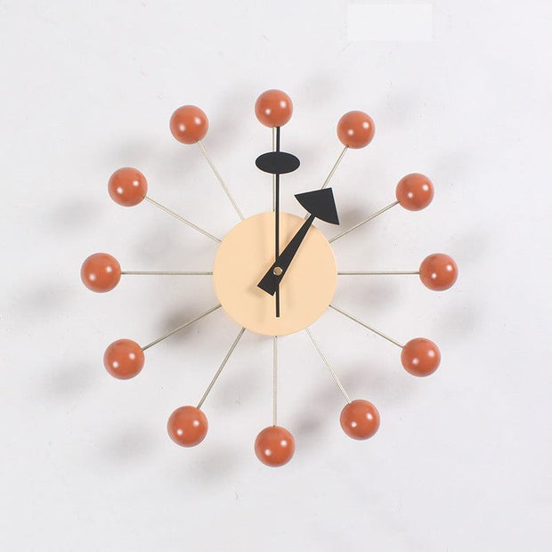 Clock, background wall, wall clock null