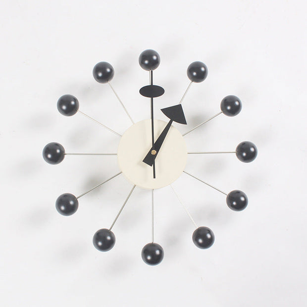 Clock, background wall, wall clock null