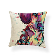 Dog Series Linen Cushions Milanforme