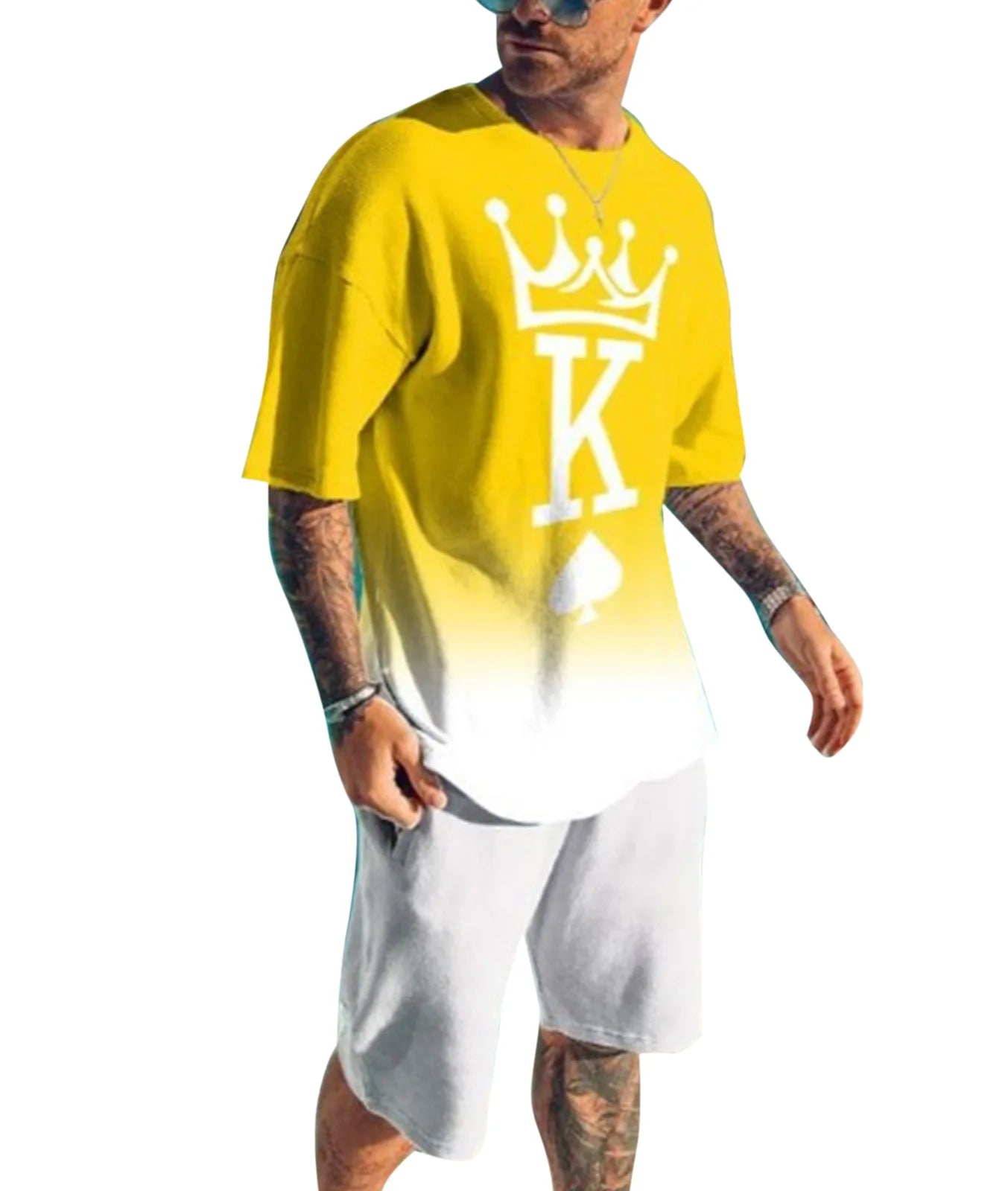View details for Letter K 3D Print Men's T-Shirts – bold graphic tee with eye-catching 3D letter design
