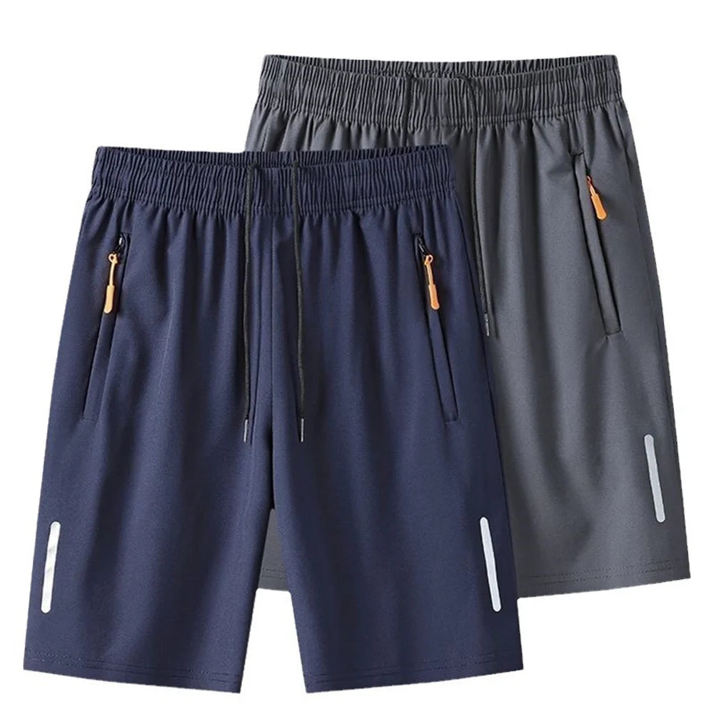 View details for Men's Summer Ultra-thin Ice Silk Beach Shorts – lightweight, quick-dry shorts for hot