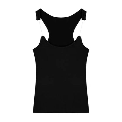 View details for Invisible Strap Tank Top Camis Tee – seamless, lightweight camisole for a sleek and comfortable fit