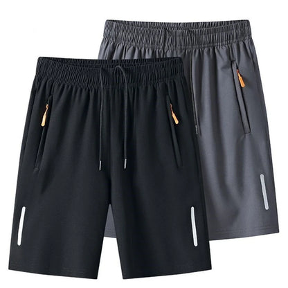 View details for Men's Summer Ultra-thin Ice Silk Beach Shorts – lightweight, quick-dry shorts for hot