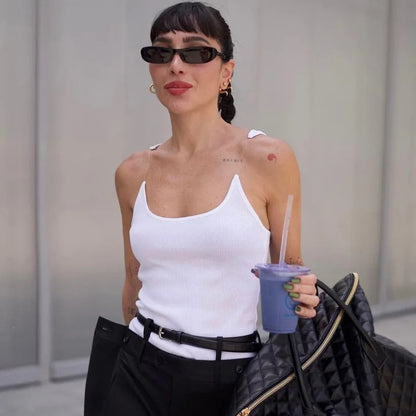 View details for Invisible Strap Tank Top Camis Tee – seamless, lightweight camisole for a sleek and comfortable fit