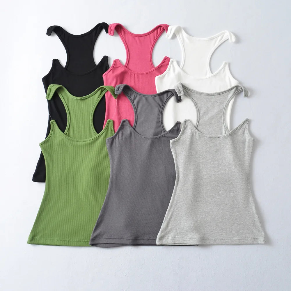 View details for Invisible Strap Tank Top Camis Tee – seamless, lightweight camisole for a sleek and comfortable fit