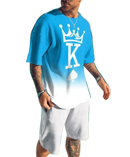 View details for Letter K 3D Print Men's T-Shirts – bold graphic tee with eye-catching 3D letter design
