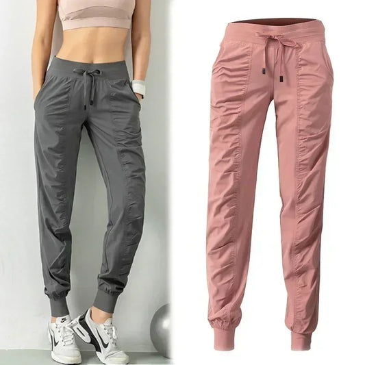 Women Quick Dry Athletic Gym Fitness Sweatpants