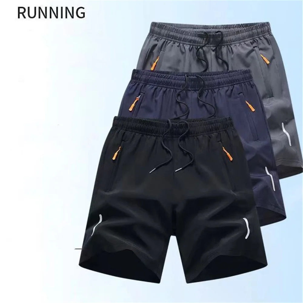 View details for Men's Summer Ultra-thin Ice Silk Beach Shorts – lightweight, quick-dry shorts for hot