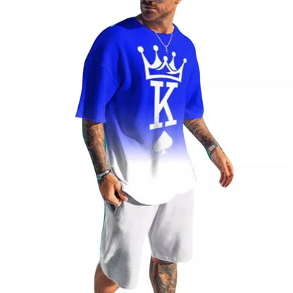 View details for Letter K 3D Print Men's T-Shirts – bold graphic tee with eye-catching 3D letter design