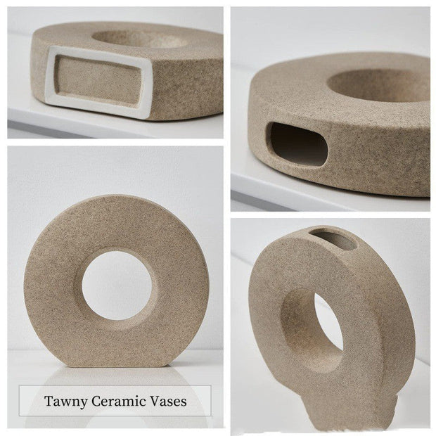 Nordic Minimalism Decorative Household Vases Wedding Table Center Decoration Bohemian null