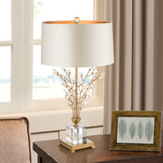 Modern Luxury Crystal Simple Decorative Table Lamp Milanforme