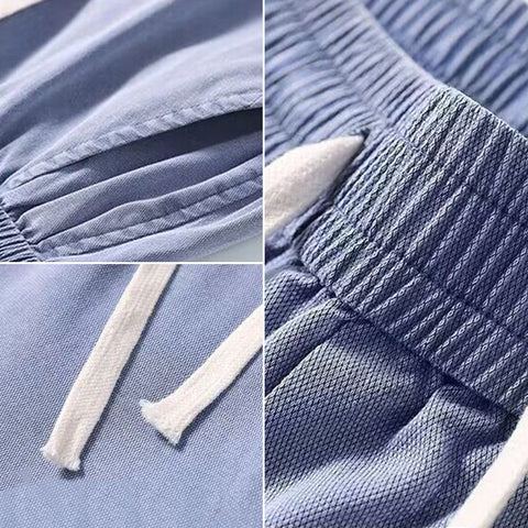  View details for Summer Men’s Ice Silk Jeans – lightweight, breathable denim for hot weather comfort