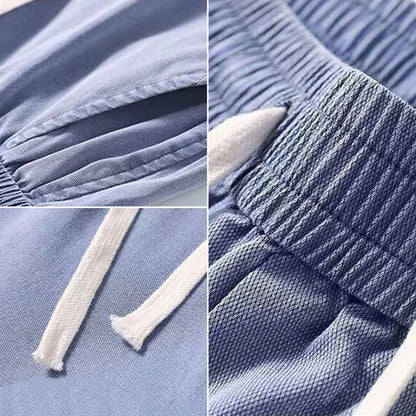  View details for Summer Men’s Ice Silk Jeans – lightweight, breathable denim for hot weather comfort